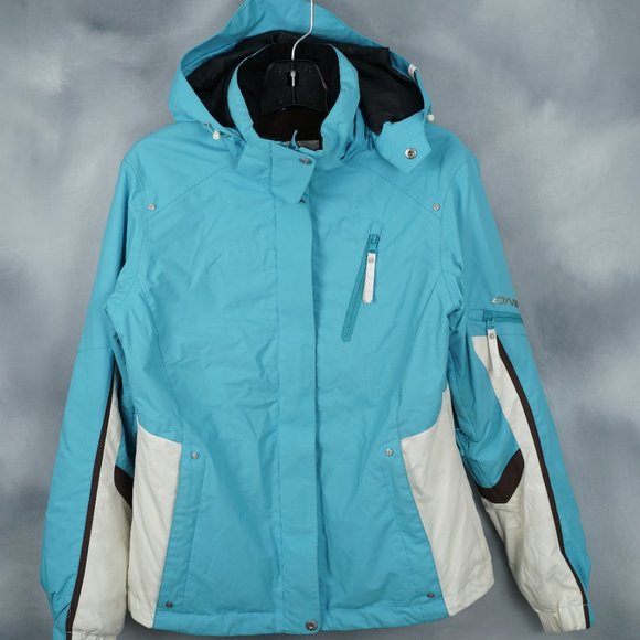 Descente Couture Blue and White Ski & Snow Jacket - Picture 5 of 16